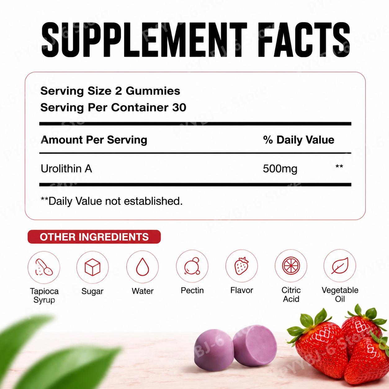 Docteat Urolithin A Gummies Mu - đánh giá và giá Health Wellness Gummies