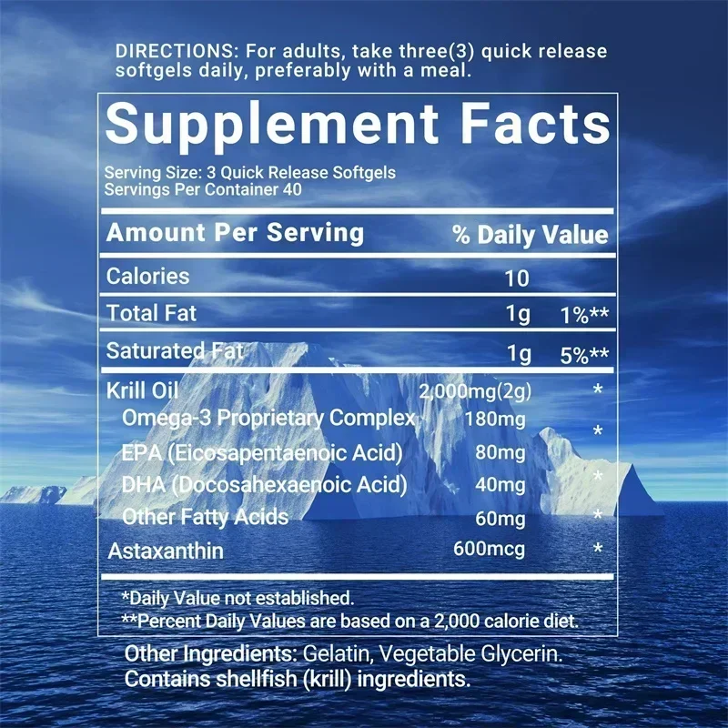 Antarctic Krill Oil Capsules - - đánh giá và giá Pa Health & Wellness Zoominfo