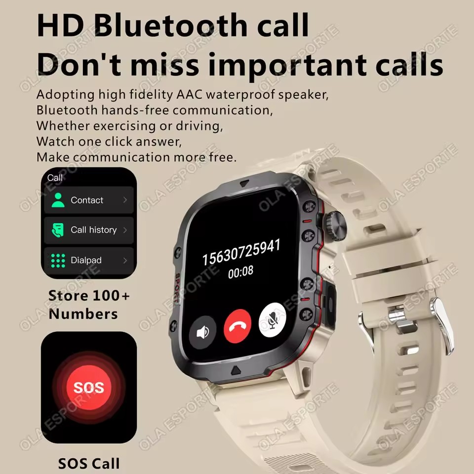 2026 New Military Smart Watch  - đánh giá và giá Health Wellness Trends 2026