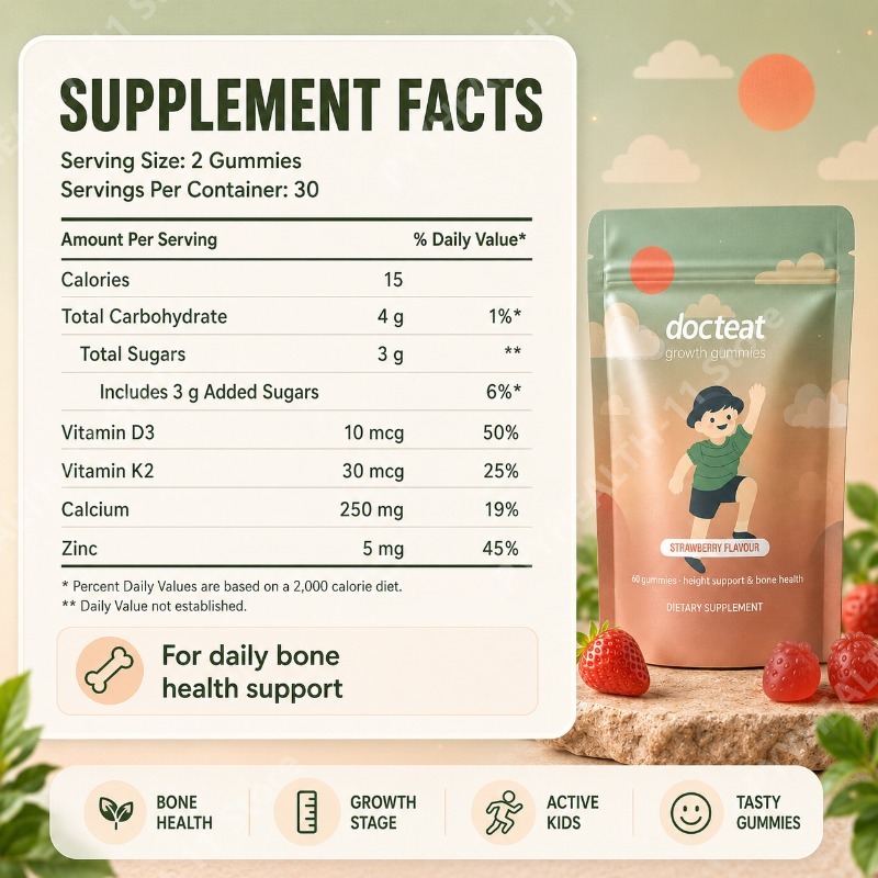 Kids Calcium Gummies Vitamin D - đánh giá và giá Health Wellness Gummies