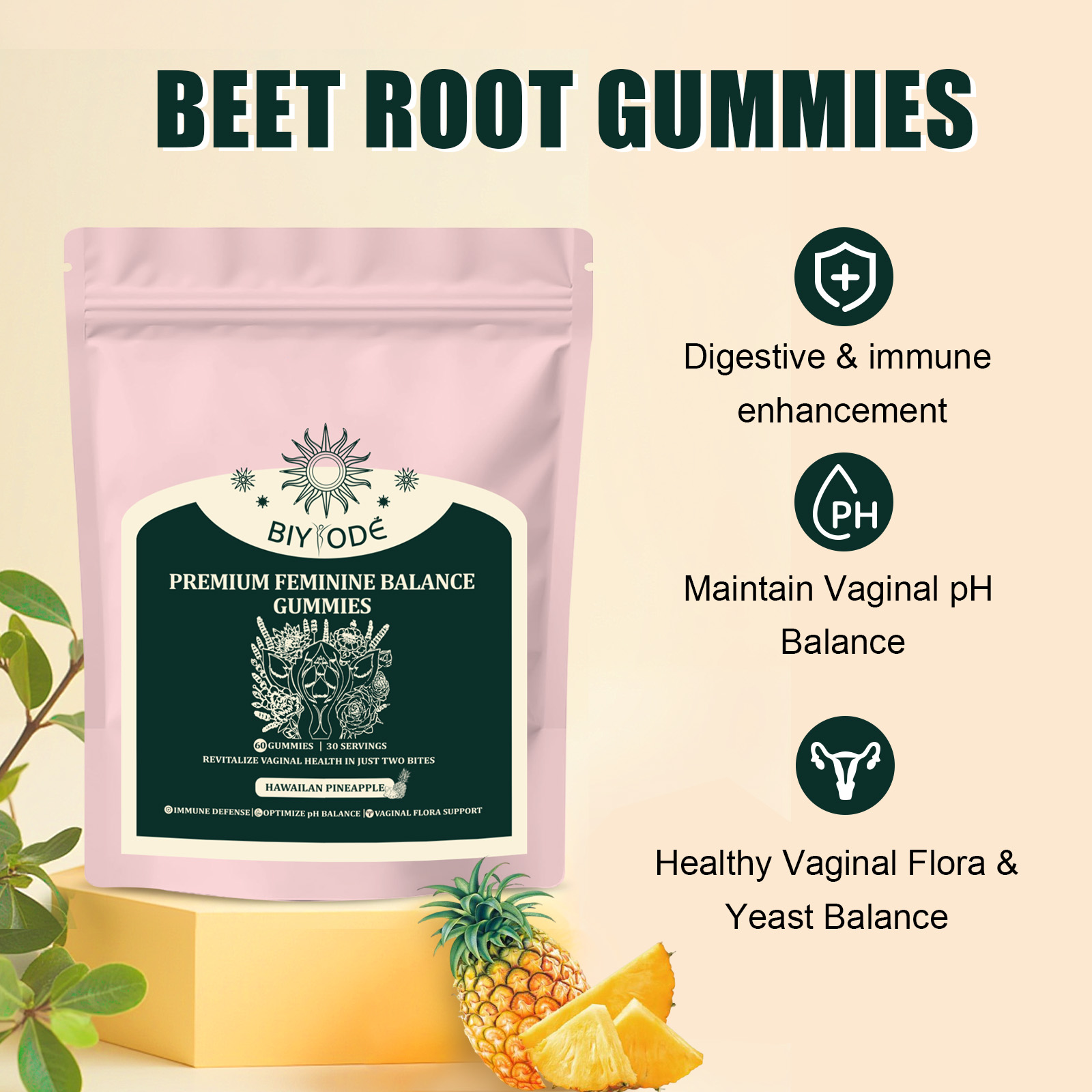 Premium Feminine Balance Gummi - đánh giá và giá Health Wellness Gummies